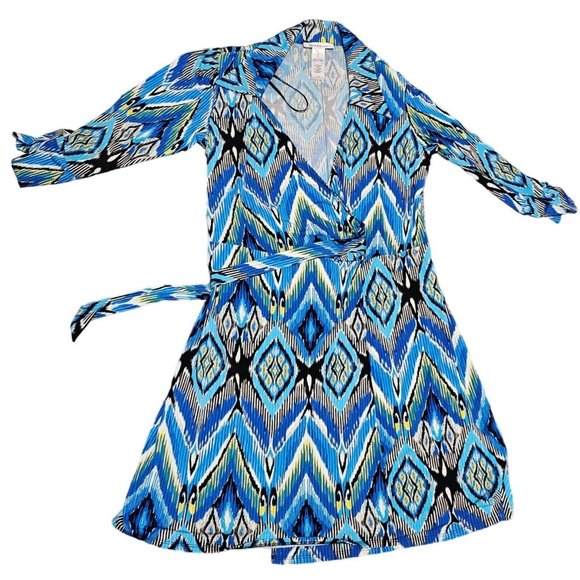 Laundry by Design Wrap Around Dress Size Medium - Picture 5 of 11